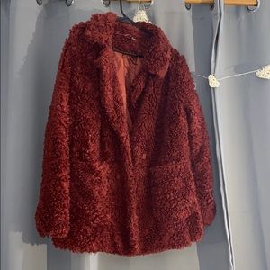 Fuzzy jacket